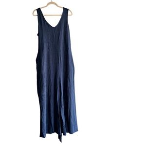 Encore XL navy romper jumpsuit
